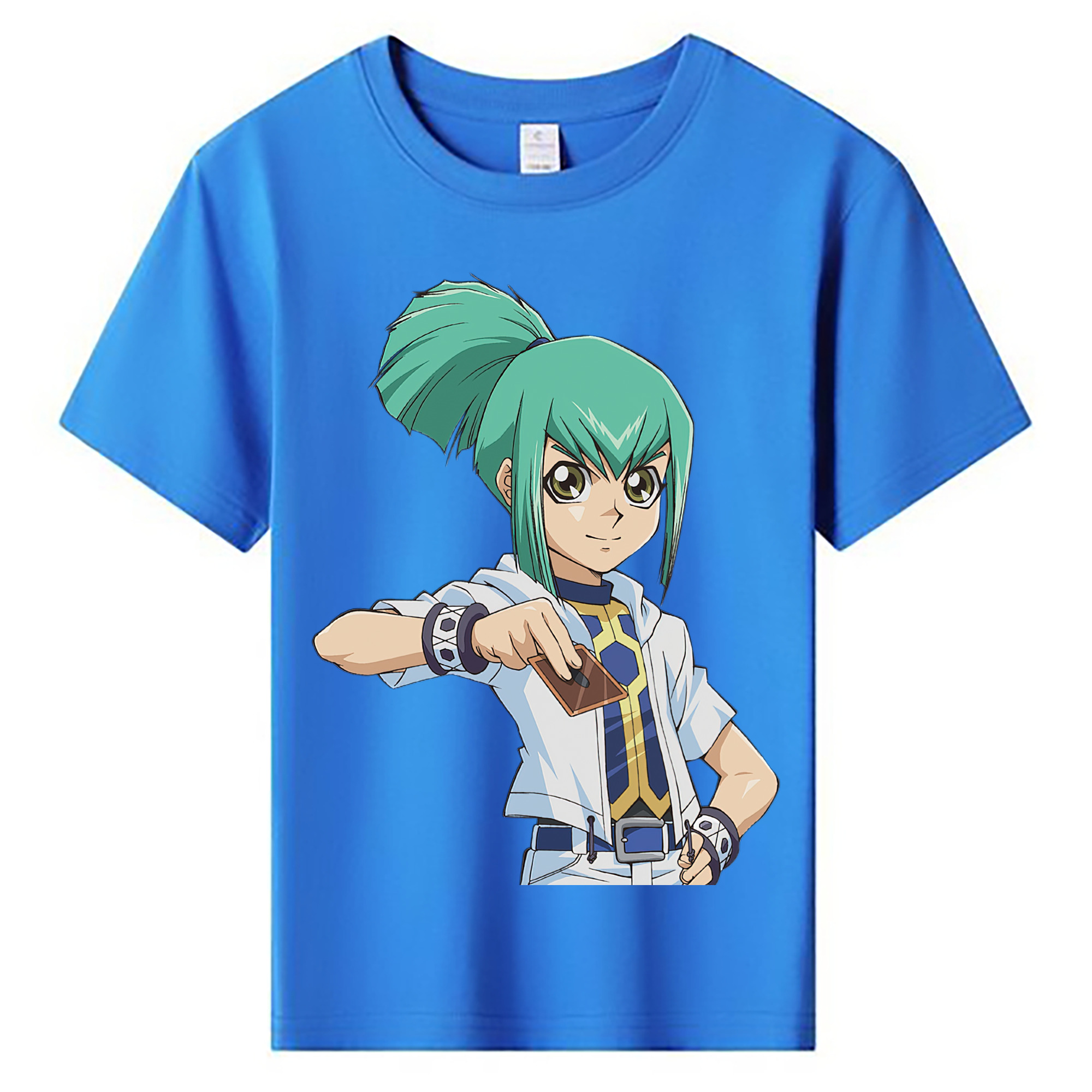 （画像用） 遊☆戯☆王 Yu-Gi-Oh! 綿100％キッズTシャツ（フロントプリント）